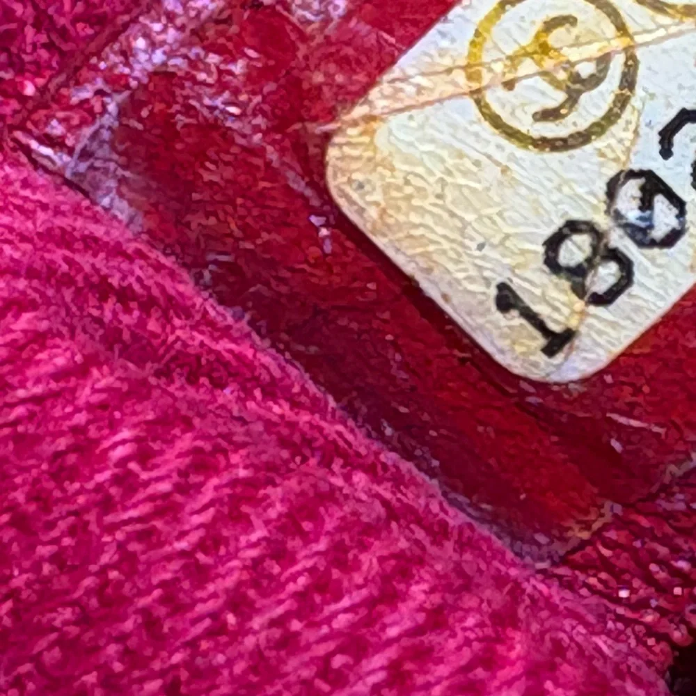 CHANEL Red Suede Whipstitched Classic Flap Medium SHW - Picture 17 of 17